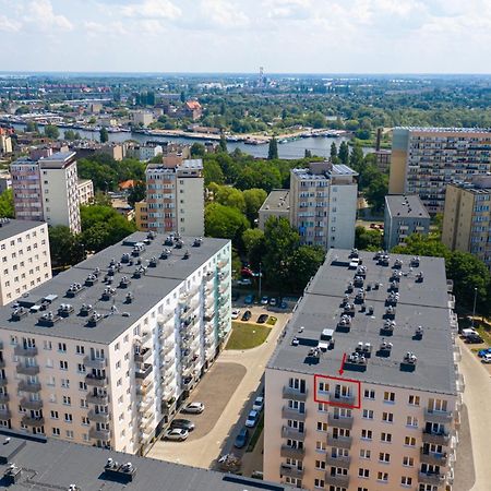 MH Blue Design Apartment Szczecin Buitenkant foto