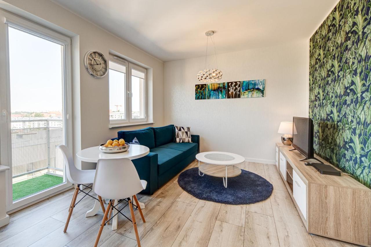 MH Blue Design Apartment Szczecin Buitenkant foto