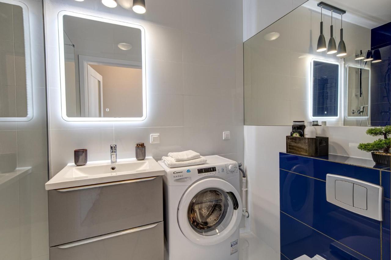 MH Blue Design Apartment Szczecin Buitenkant foto